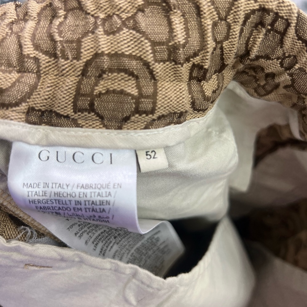 Gucci Horsebit Jacquard Canvas Trackpants - Picture 6 of 9